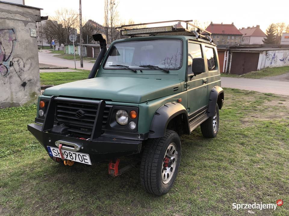 SUZUKI SAMURAI 19TD HARDTOP 4x4 POLIFT hak Chorzów