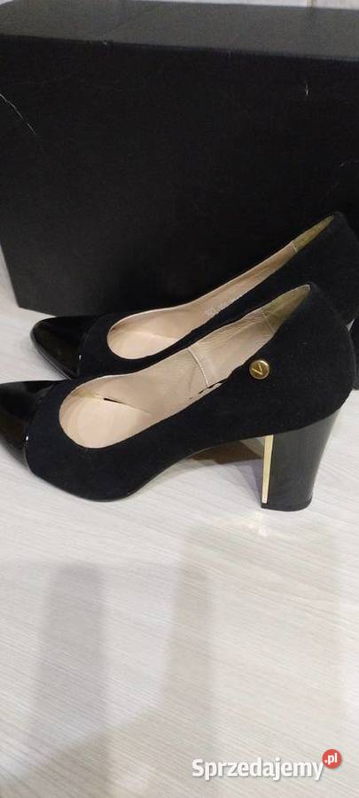 Buty czarne czółenka VENEZIA Venezia sprzedam