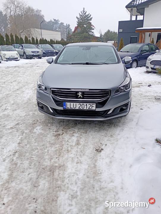 Peugeot 508 Super stan sedan 100 przebiegu 508 Łuków sprzedam