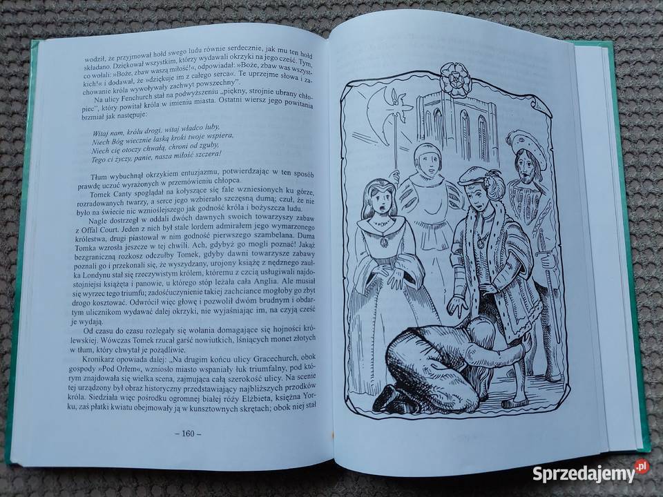Książę i żebrak Mark Twain ISBN 8372204500 Książki dla dzieci Kraków