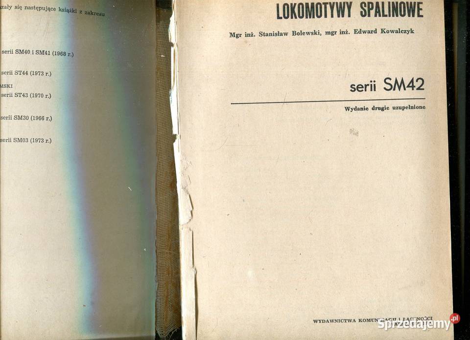 Lokomotywy spalinowe serii SM 42 SBolewski twarda Szczecin