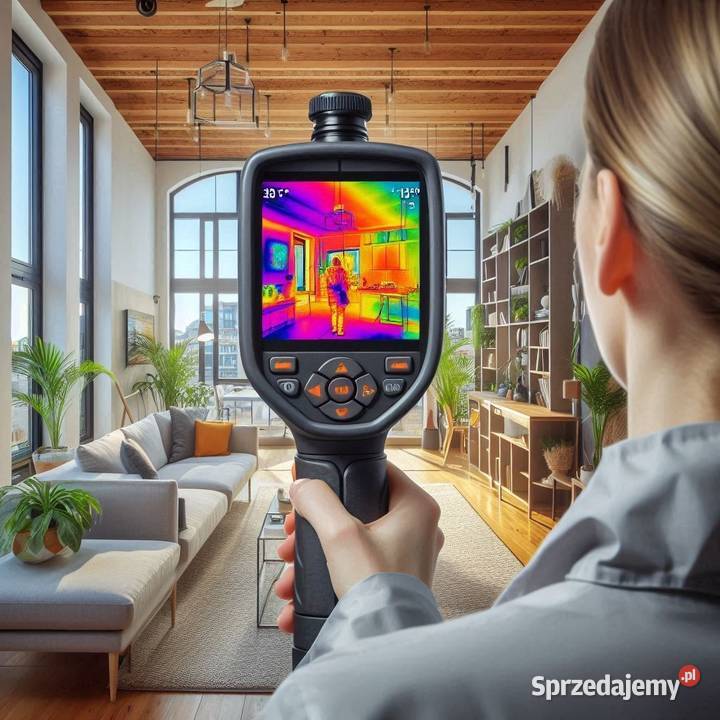 Badanie pomiary termiczne okien mieszkania domu Wrocław