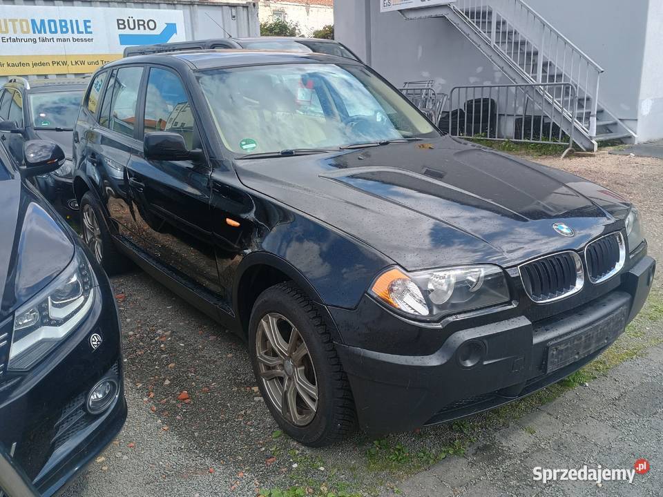 BMW X3 2005r 20i 150 142000 6biegów 4x4 xDrive komputer pokładowy Witkowo