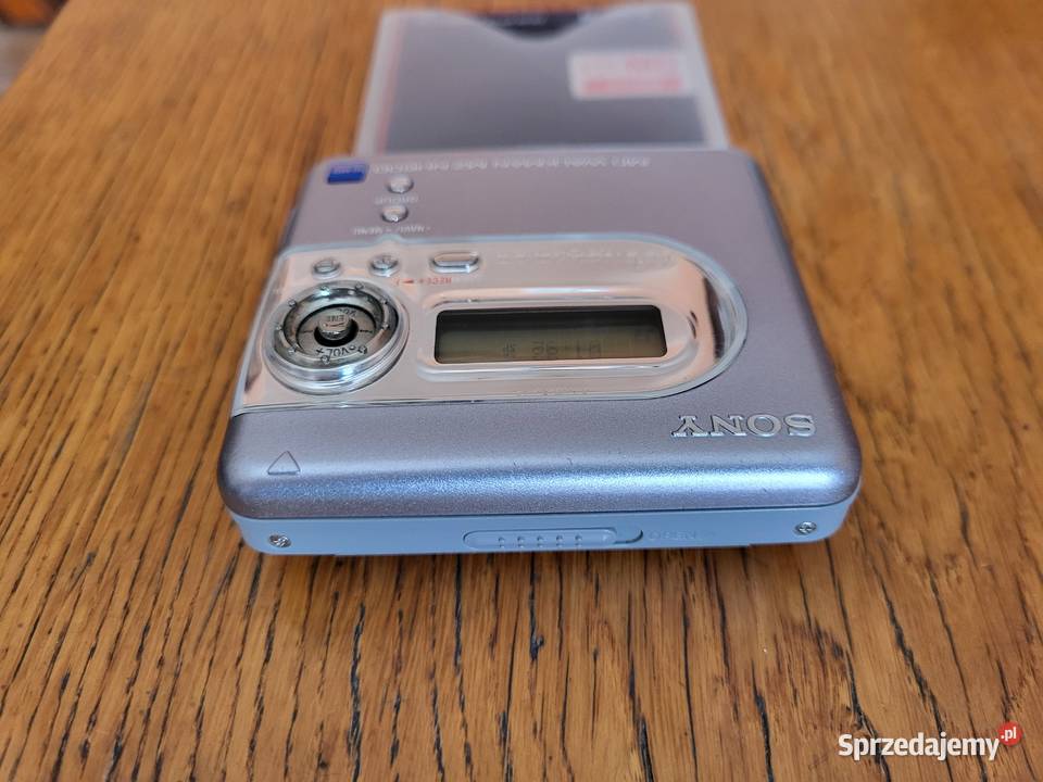 Przenośny Minidisc Sony MZNH 600 Mini disc Super wielkopolskie Mikstat