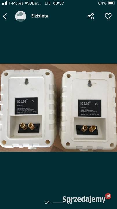 KLH 990 IndoorOutdoor Surround Speakers Kołobrzeg