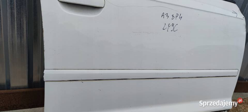 DRZWI PRAWY PRZÓD AUDI A3 8P SPORTBACK LY9C 5D osobowe Przystajń