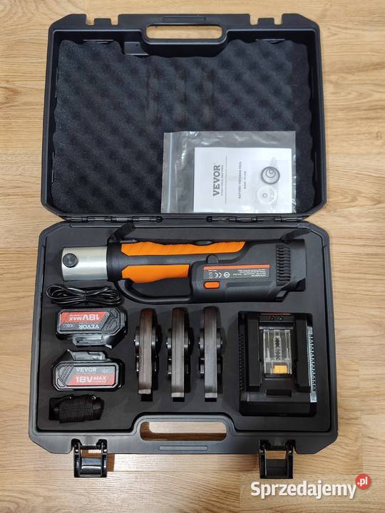 Zaciskarka Praska VEVOR 32kN Zestaw M15 M22 M28 Poznań sprzedam