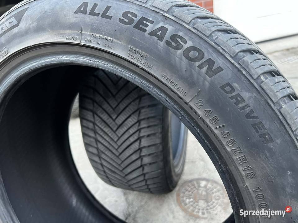 Opony wielosezonowe 2454518 lubelskie Lublin sprzedam