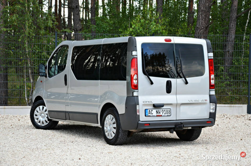 Opel Vivaro 20 CDTI 115 8 Osób Super Stan I Ostrów Mazowiecka