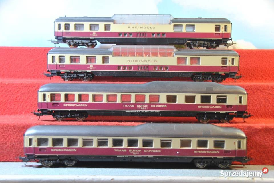 Wagon pasażerski restauracyjny RheinGold 187 H0 mazowieckie Warszawa