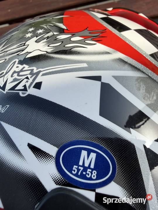 Kask na motor Sting rozmiar M opolskie Górki sprzedam