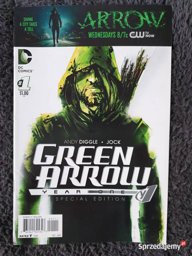 Green Arrow zestaw 19 komiksów DC USA Amerykańskie Gdynia