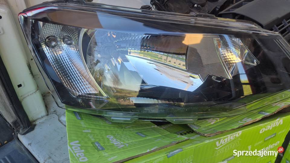Lampy przód skoda fabia 3 komplet prawa lewa śląskie Myszków sprzedam