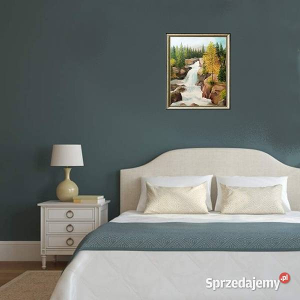 Obraz olejny Wodospad Lublin