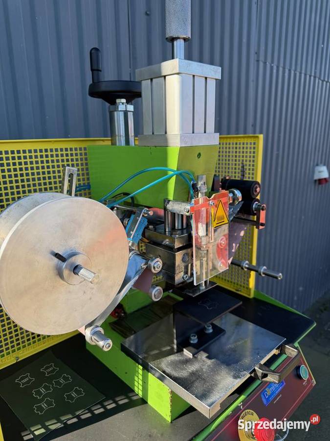 Tecmacal Stemplowarka logowarka złociarka Łaskarzew