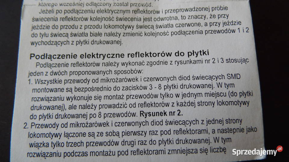 Modele kolejowe Oświetlenie Zestaw KLUBA Kolekcje wielkopolskie Radzewice