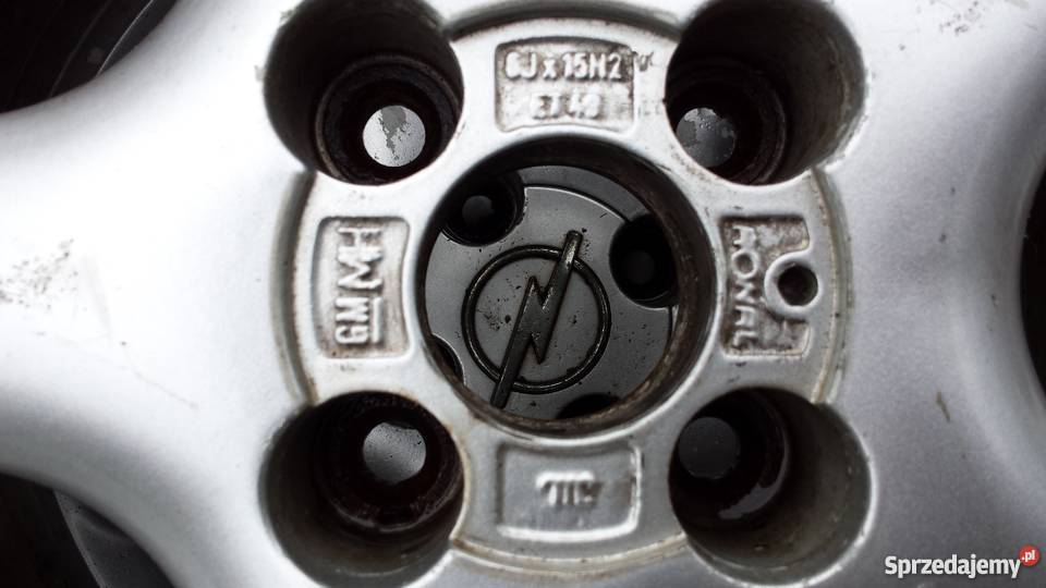 Felgi Alu 4x100 Opel Tigra komplet 15x6J Ronal Koła i felgi łódzkie Pabianice