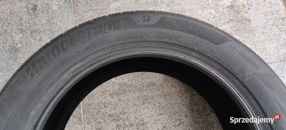 Komplet nowych opon Bridgestone Turanza 6 lato