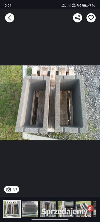 Gazony doniczki na kwiaty podkarpackie Markowa sprzedam