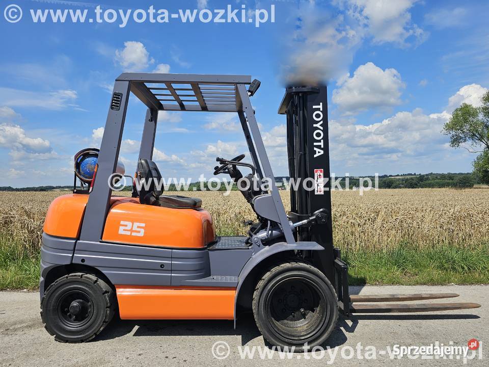 Wózek widłowy TOYOTA 6FG25 bliźniak 2500 TOYOTA Wózki widłowe śląskie Mysłowice sprzedam