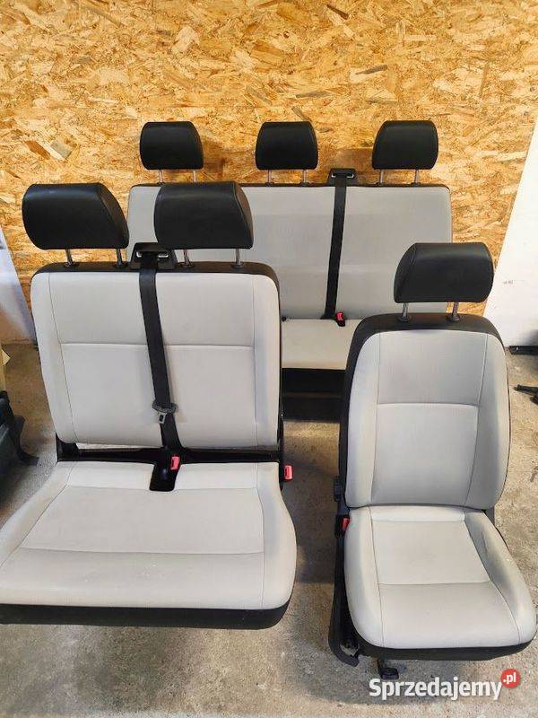 Vw Transporter T6 Doka Dubel Fotel Kanapa Tył Pleszew