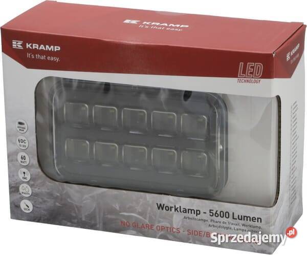 Lampa robocza LED do Kubota prostokątna 60W Kamionna sprzedam