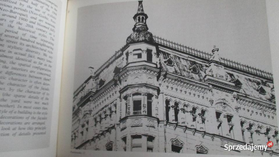 Detal architektoniczny ulicy Piotrkowskiej Łódź sprzedam