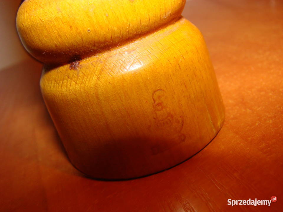 Bielsko drewnainy młynek do pieprzu PRL Kolekcje Pruszcz Gdański