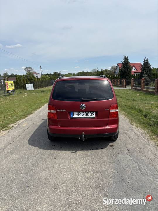 Volkswagen Touran 19 TDI odtwarzacz DVD lubelskie Lublin