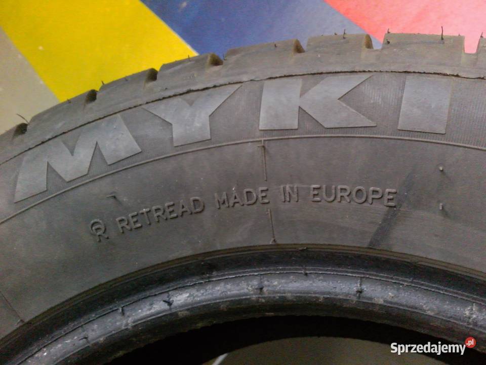 Sprzedam opony zimowe Myki 225 55 R16 Barczewo