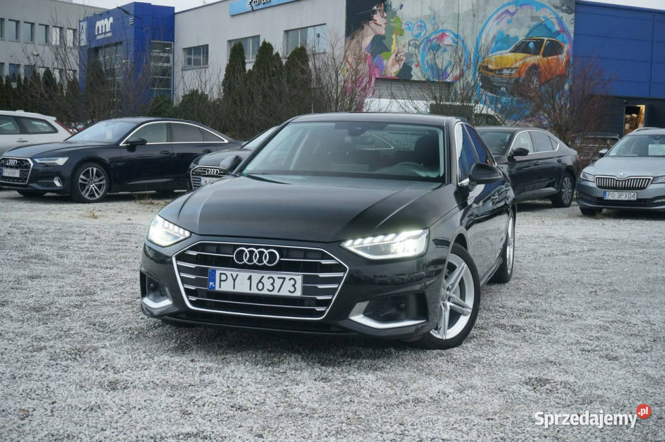 Audi A4 Limousine 40 TDI 204 mHEV Advanced S światła LED wielkopolskie Poznań sprzedam