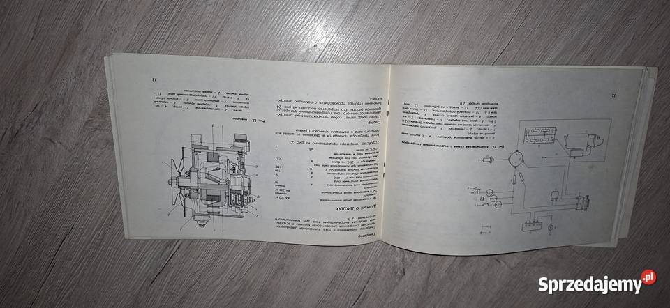 Instrukcja Obsługi Silnik D2500 Diesel 1988 wielkopolskie Ostrów Wielkopolski