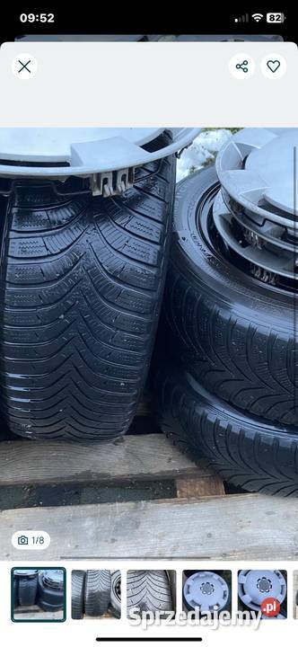 Koła stalowe opony zimowe Audi VW