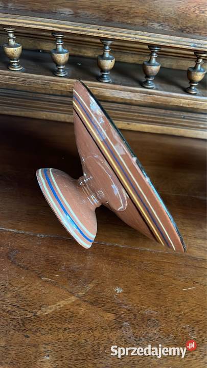 Patera na nodze Ceramiczna Z czasów PRL Z Gdańsk