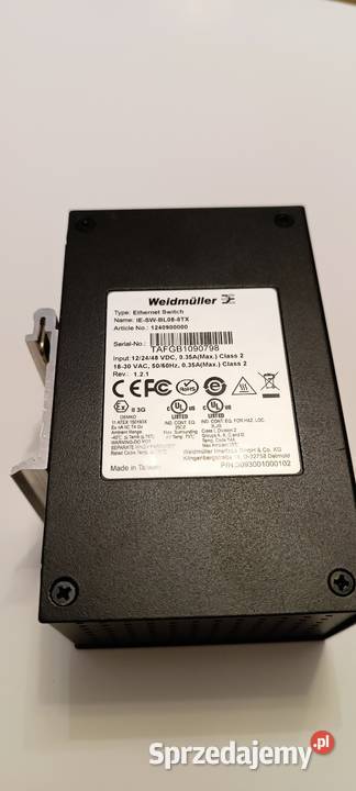 Przełącznik sieciowy switch IESWBL088TX Pozostałe Szczecin sprzedam