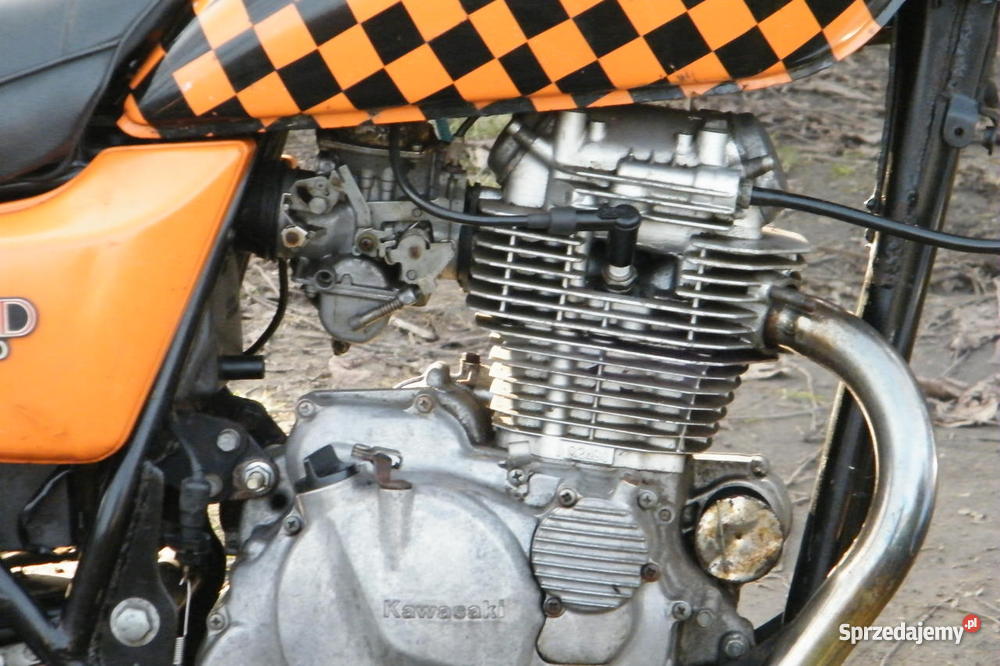 kawasaki kz 250 LTD uszkodzony Komarów-Osada