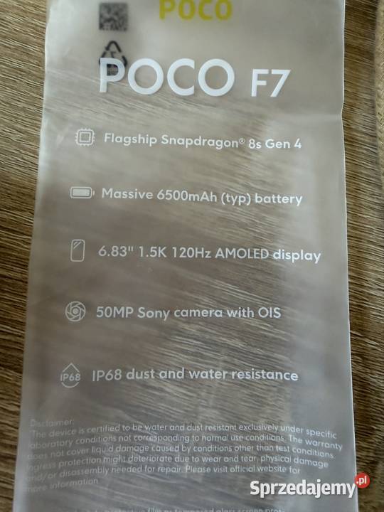 Poco F7 12GB512GB Sosnowiec