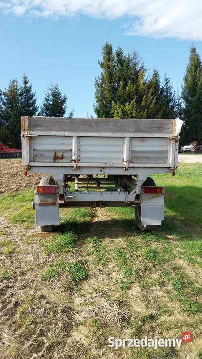 Przyczepa rolnicza Sanok D50 6t nie d47 d55 d732 Bystrzyca Kłodzka