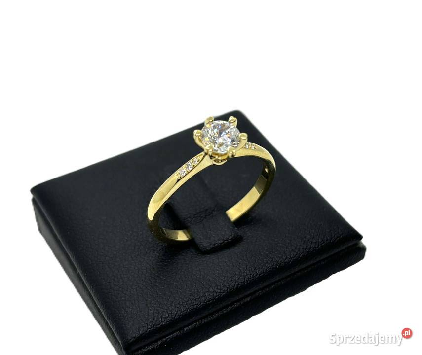 Nowy Złoty Pierścionek pr 585 338g R22 Biżuteria