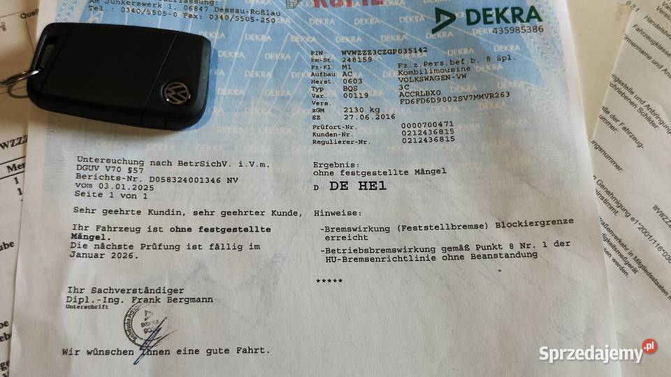 Volkswagen Passat Automat warmińsko-mazurskie Elbląg