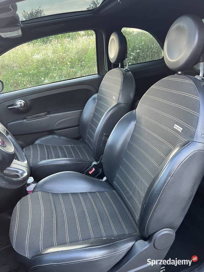 Fiat 500 12 2009 Diesel Edition podkarpackie Sanok