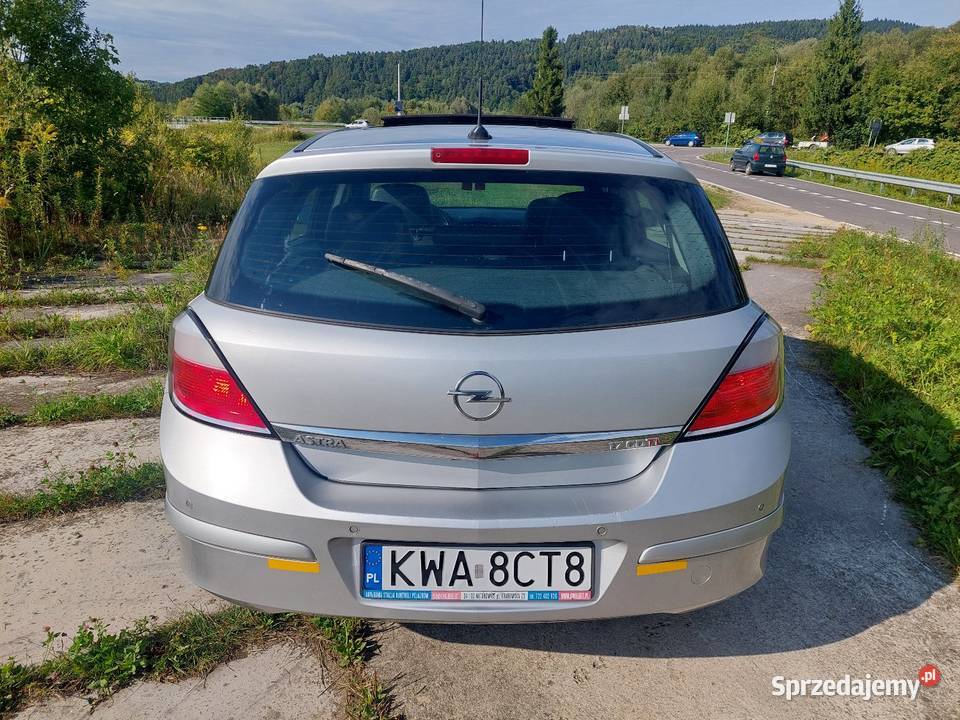 Opel Astra H 17 CDTi Klimatronic Dach skórzana tapicerka Sucha Beskidzka