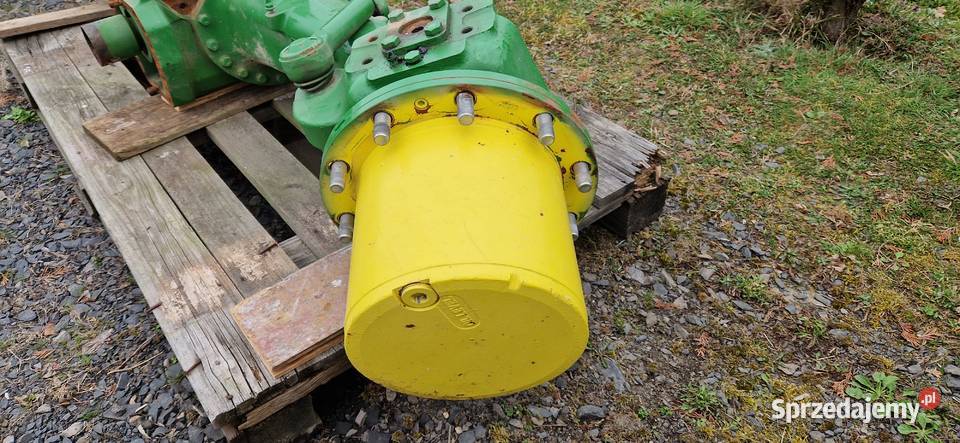 Przedni most John Deere 6215 R zwolnice piasty lubuskie Szprotawa sprzedam