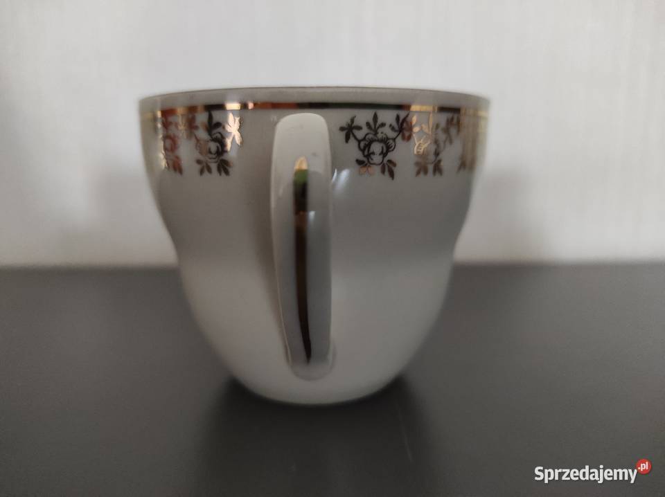 Filiżanki Sonia porcelana Pruszków 2 wzory podlaskie Warpechy Stare sprzedam