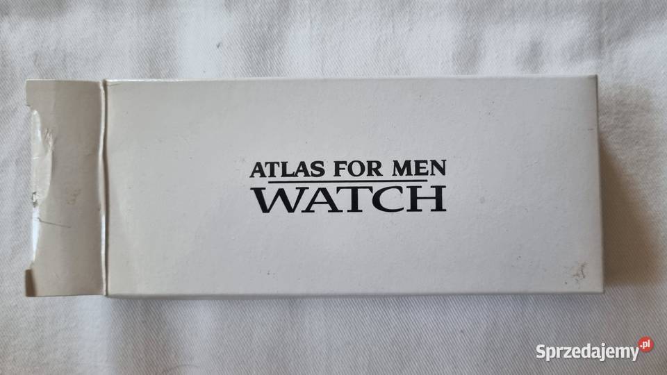 ZEGAREK ATLAS FOR MEN WATCHCZARNY PASEK Warszawa sprzedam