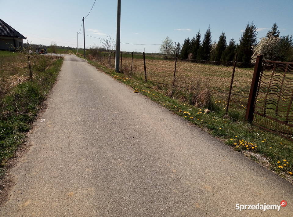 Myśliborzyce Działka budowlana 1000 m