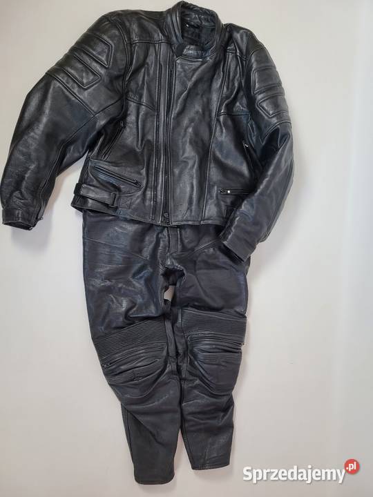 Komplet skórzany na motor Duży 3XL Pozostałe Białogard