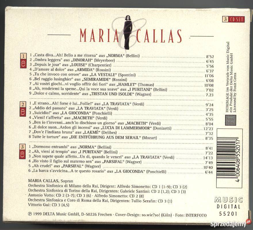 Maria Callas Łódź sprzedam