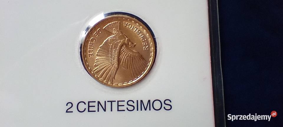 Stare monety Set 1970 Chile Lesko