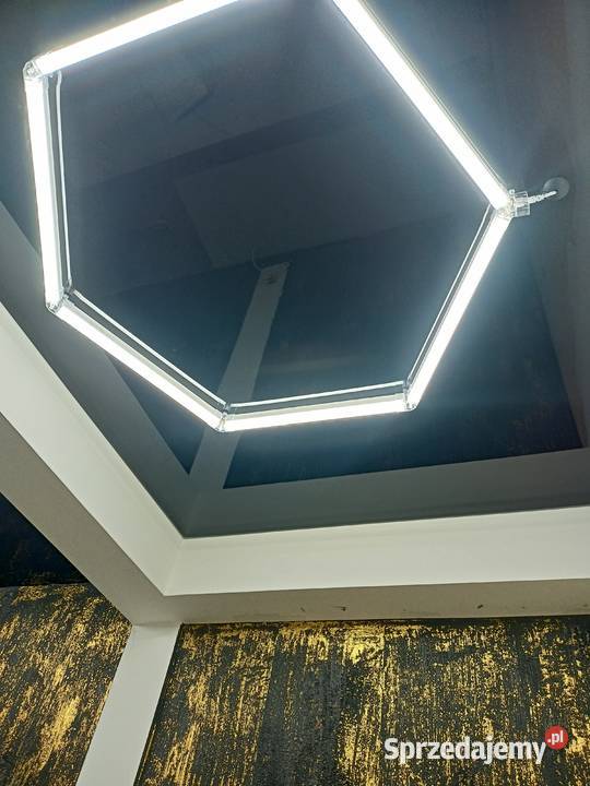 Sufity napinane oświetlenie szynowe linie LED Kielce